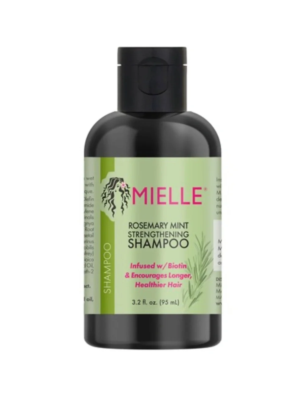 Mielle Rosemary Mint Strengthening Shampoo 3.2oz, Travel Sized, NWT